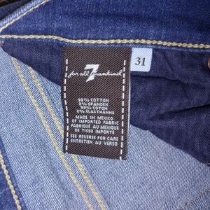 🍒7 for all mankind jeans sz 31🍒